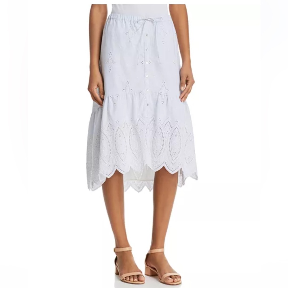 Joie Chantoya Eyelet Skirt Size Small